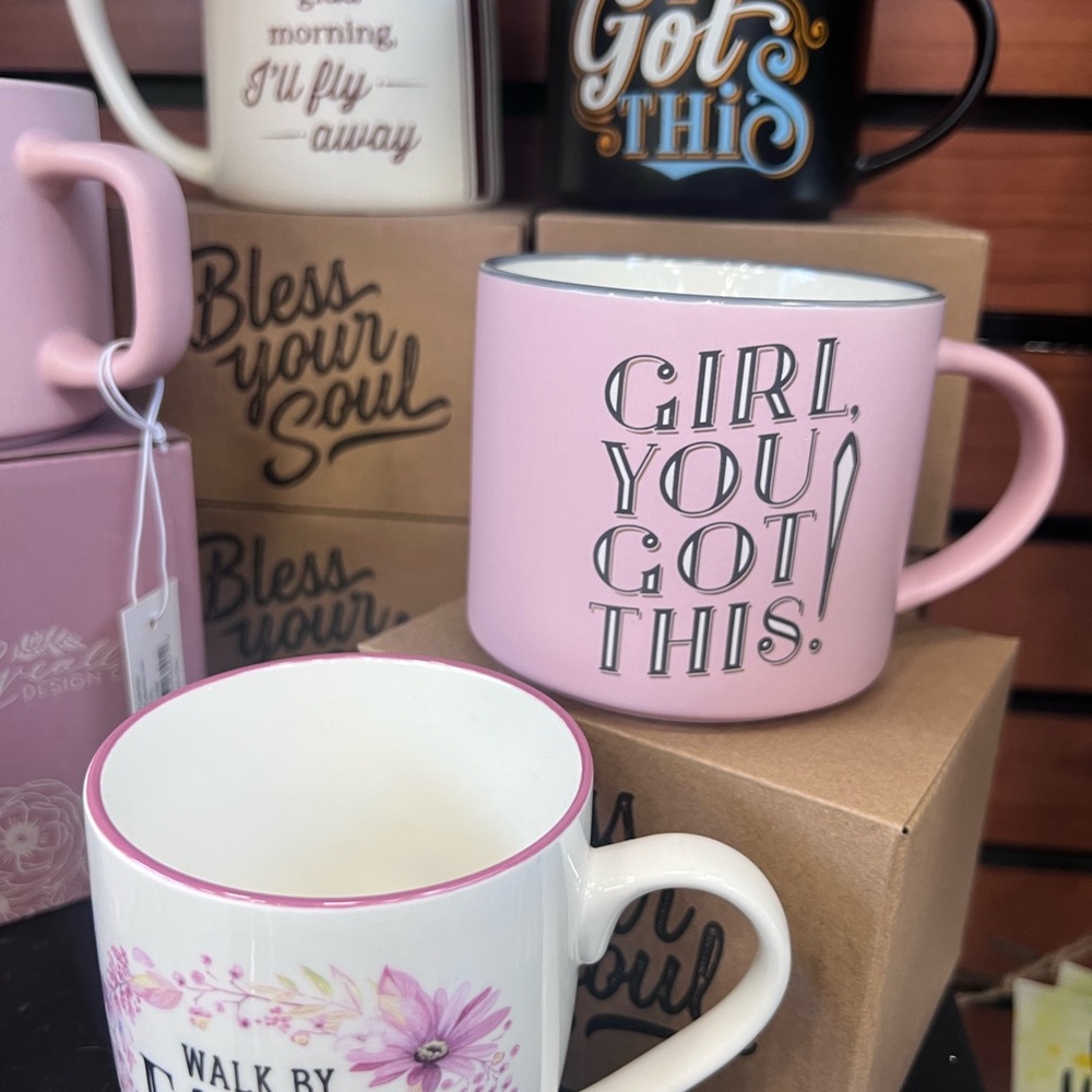 Pink Motivational Mug